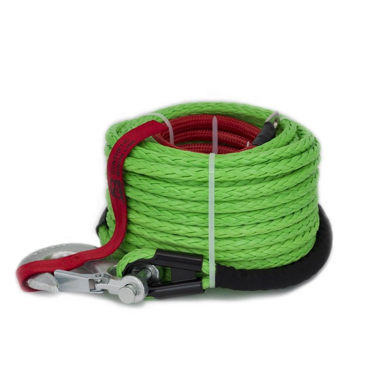 (BANNER ROPE) 1500-2000lb Winch Rope off Road 4X4 ATV UTV