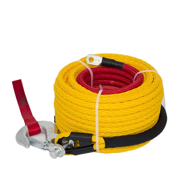 (BANNER ROPE) 1500-2000lb Winch Rope off Road 4X4 ATV UTV