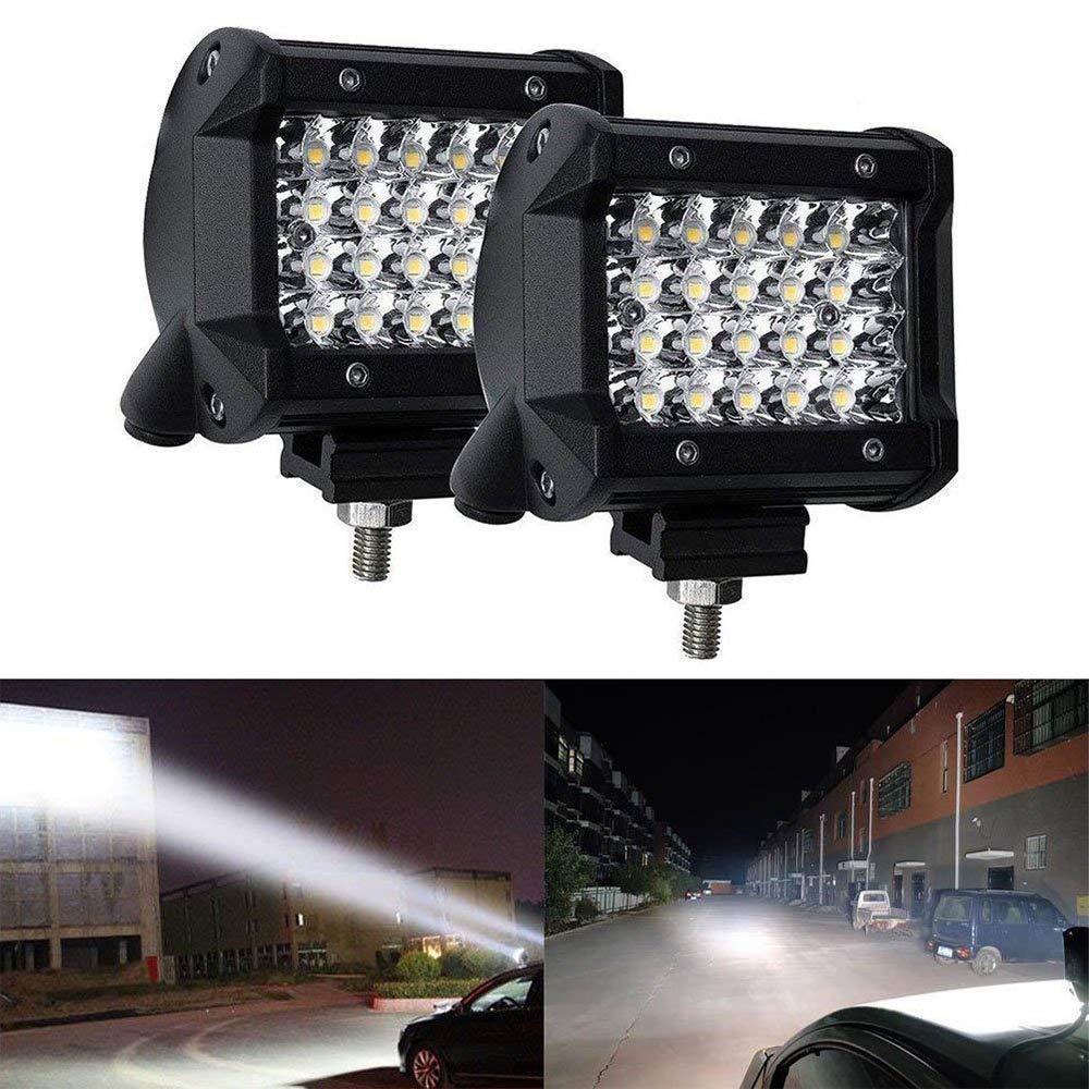 4 Inch 72W LED Bar Offroad 12V 24V LED Light Bar for Car Truck Tractor Boat Atv Spot Flood Beam LED Work Light Bar