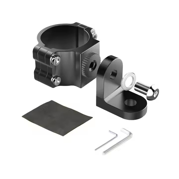 1.75-2 Inch ATV Whip Light Roll Cage Mount UTV Led Flag Antenna Whip Light Mount for Polaris RZR Can Am X3
