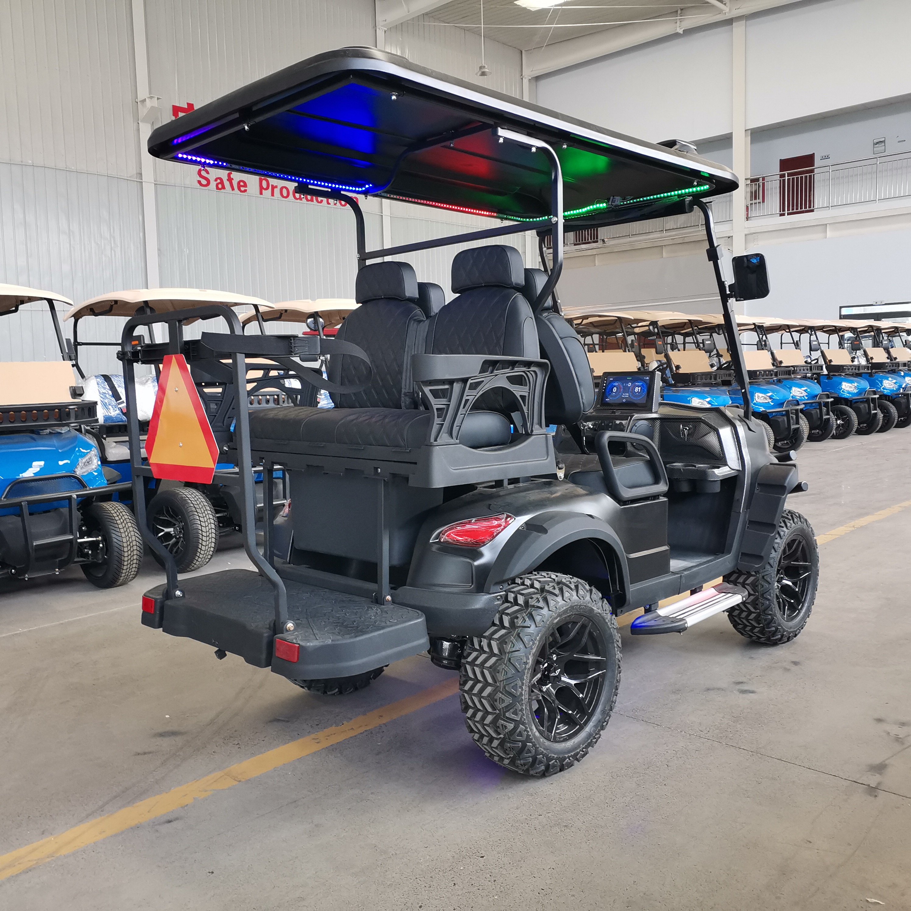 4 Seater Luxury 48V 72V 5KW Cheap Prices Off-road Buggy Car for Sale Chinese 4 Wheel Electric Golf Cart