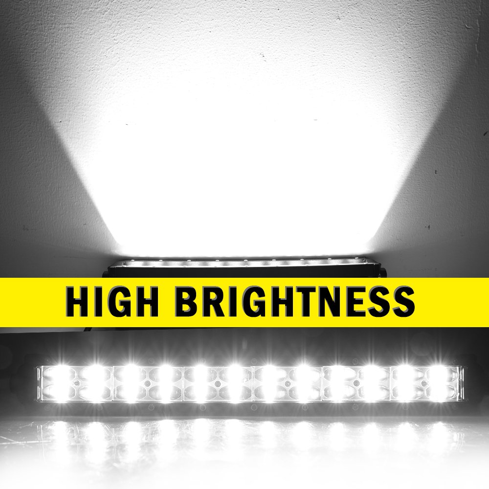 8 14 22 32 42 52" 36W 72W 120W 180W 240W 300W LED Work Light 6D Combo LED Bar for Driving Offroad Boat 4WD 4x4 Truck SUV ATV