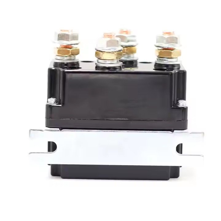 12V/24V 500A Winch Solenoid Relay Controller, Heavy-Duty DC Switch for 4WD, 4x4, ATV, and Boat Applications