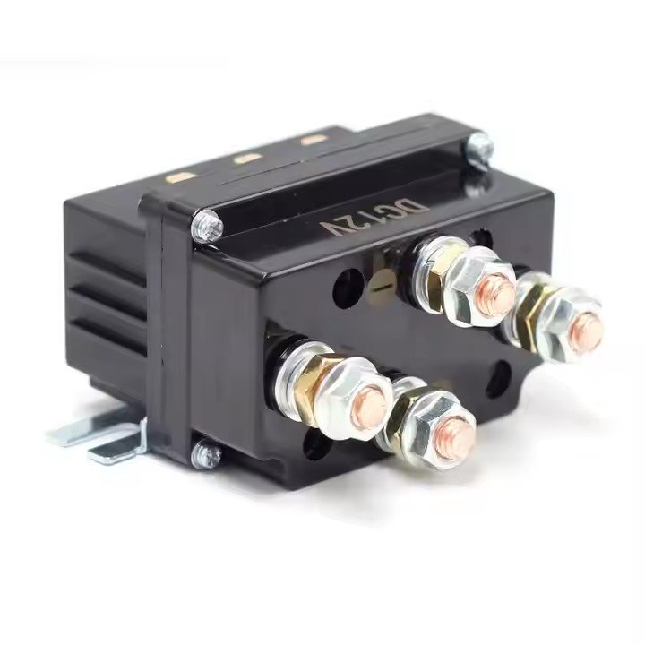 12V/24V 500A Winch Solenoid Relay Controller, Heavy-Duty DC Switch for 4WD, 4x4, ATV, and Boat Applications