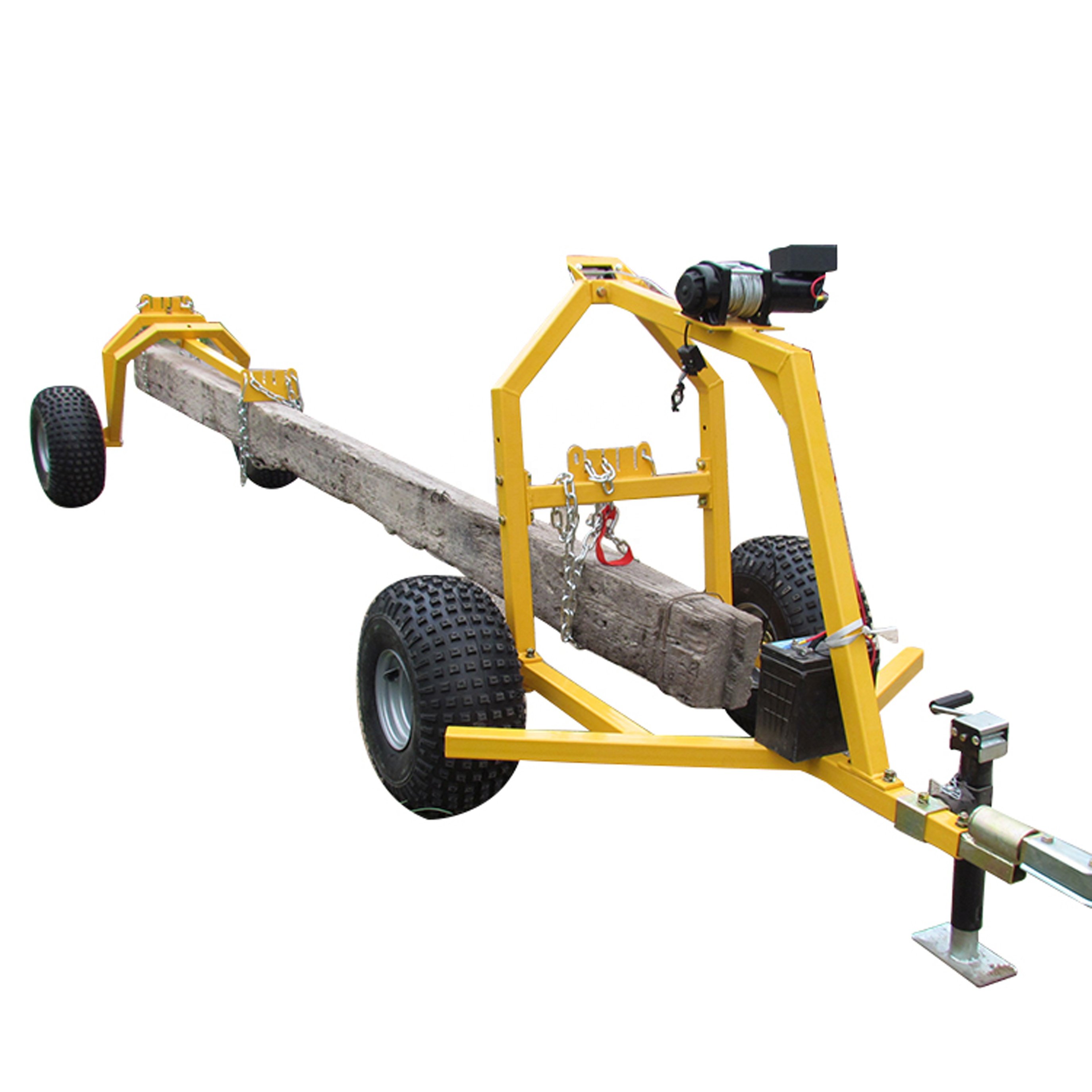 Top Quality Forestry AVT Log Trailer Timber Trailer Forestry Machinery