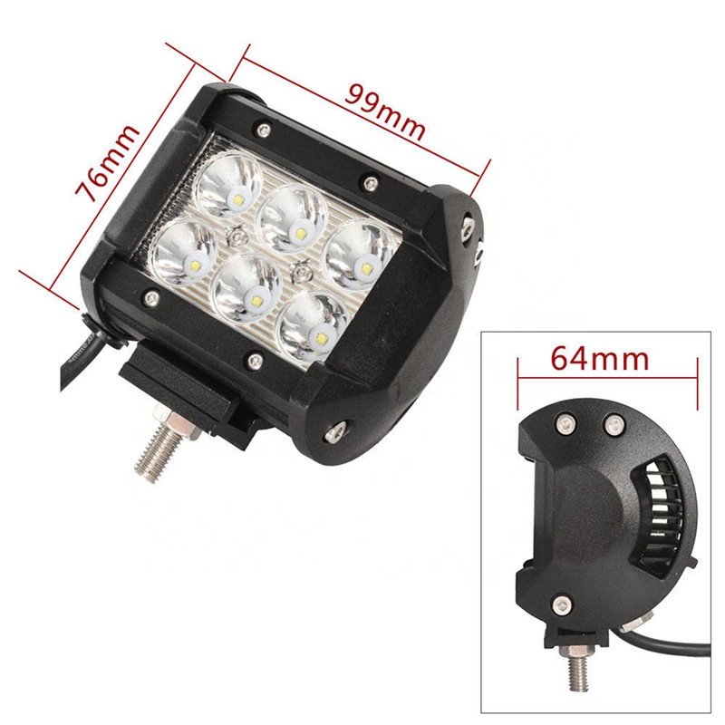 LED Illuminator Lights Headlight Spotlight Waterproof for Car Auto Off Road ATV SUV Truck Motorcycle Work Lighting Driving Lamps