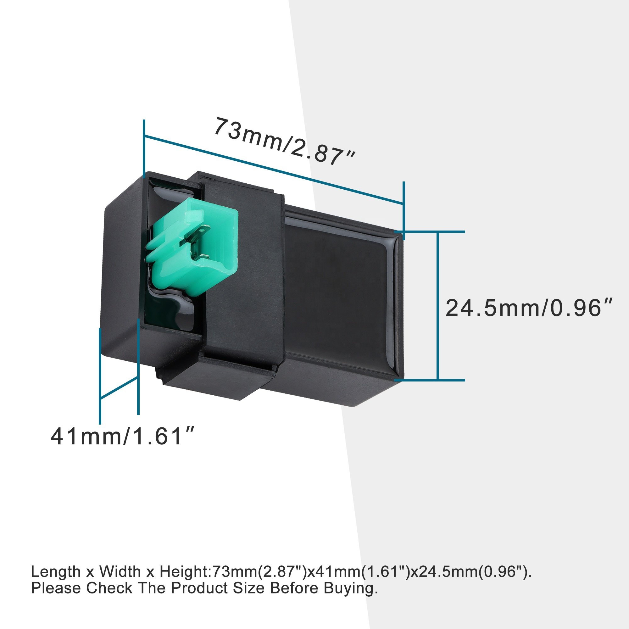 GOOFIT 4 Pin DC CDI De Motocicleta Motorcycle CDI Box for 50cc 70cc 90cc 110cc 125cc Quad Atv Quad Dirt Bike Go Kart Engine Part