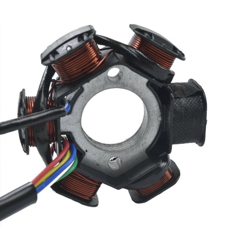 6 Coil 5 Wires GY6 125CC 150CC Magneto Stator PIT Quad Dirt Bike ATV Buggy