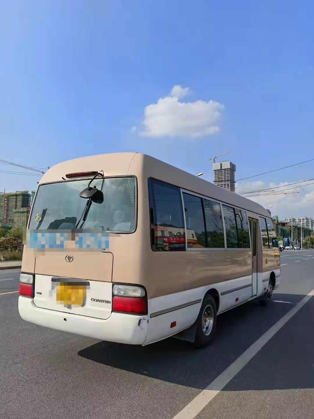 FREE SHIPPING Luxury on a Budget 18-30Seats TOYOTA COASTER Customer Choice Color Configuration Hot Sale Price