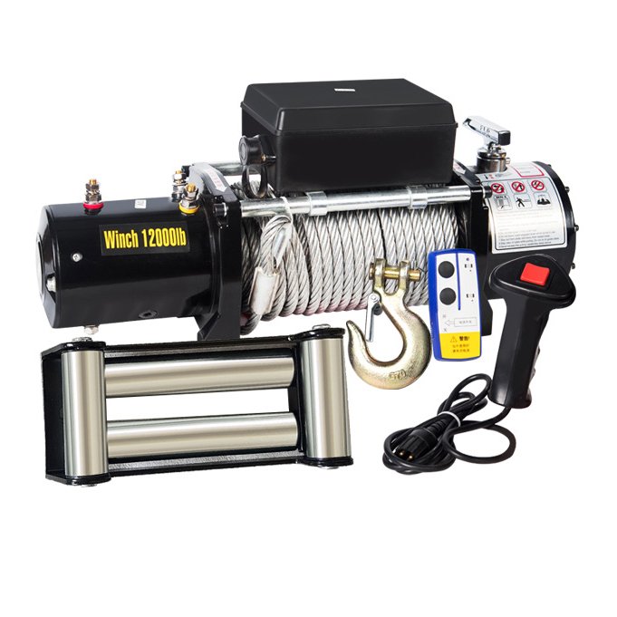 Factory Supplied High Speed Portable Atv 12 Volt Capstan Small Electric Winch Engine for Sale