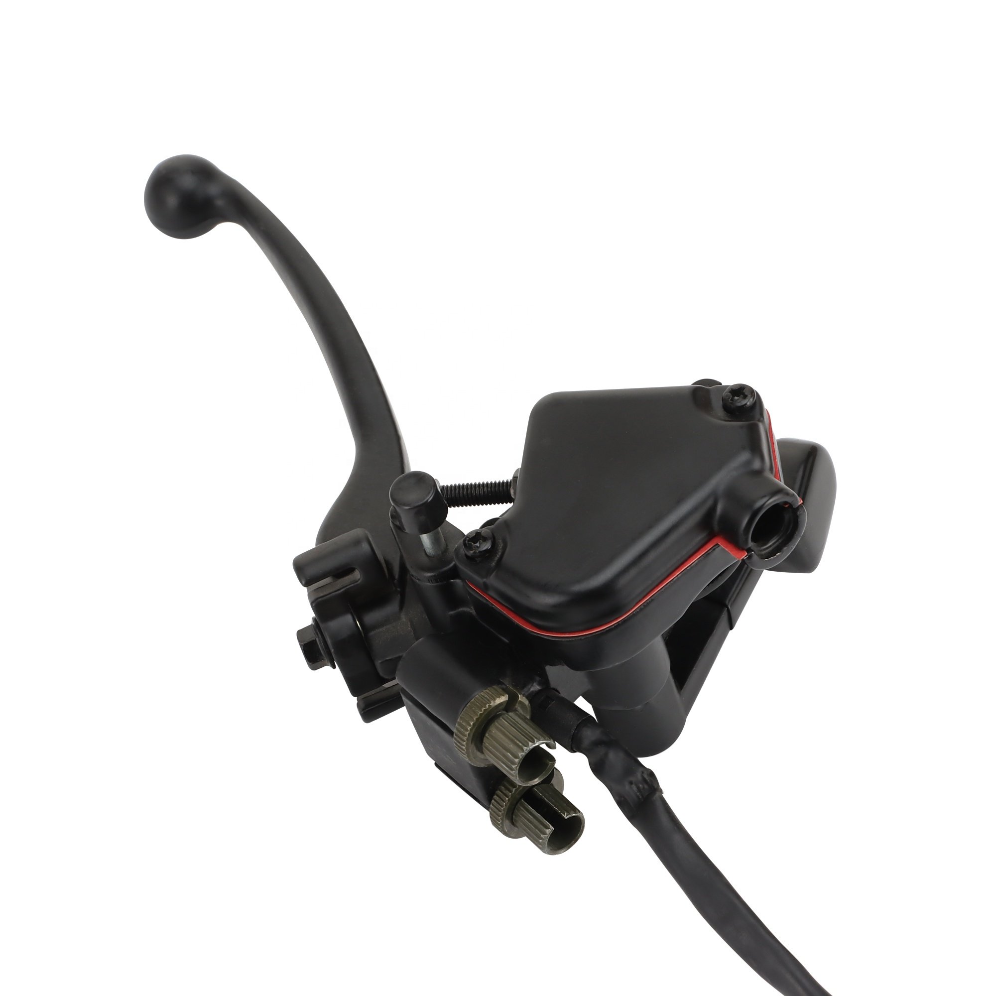 GOOFIT 22mm 7/8" Motorcycle Thumb Throttle Twin Brake Lever Replacement for ATV UTV Scooter Dirt Pit Bike