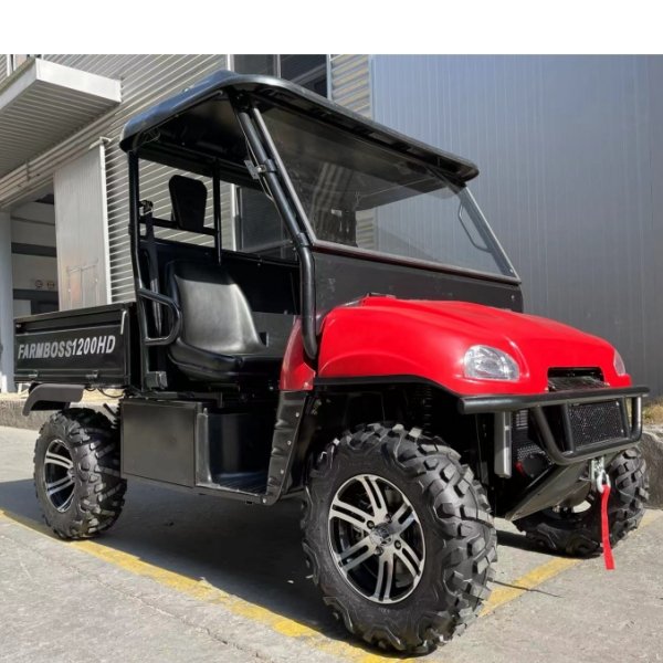 ATV-TY Brand Large Displacement CDI Start Farm Use 1200cc 4*4 diesel UTV with Rear Hopper Off-road Motorcycle