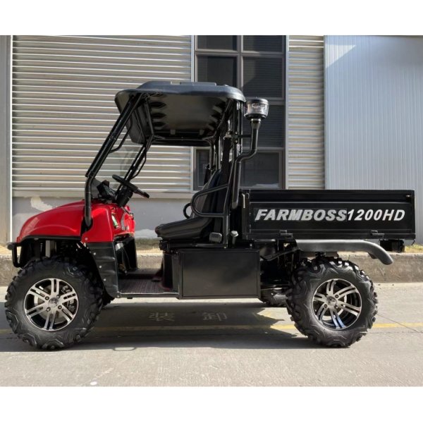 ATV-TY Brand Large Displacement CDI Start Farm Use 1200cc 4*4 diesel UTV with Rear Hopper Off-road Motorcycle