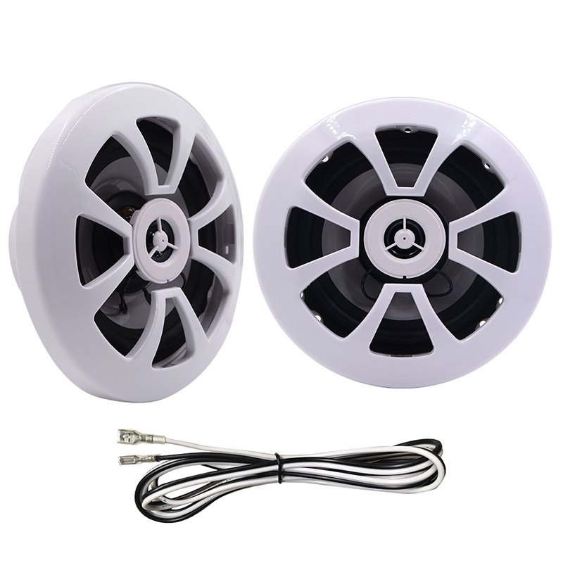 Marine Audio System for Boat RV ATV UTV H-837 Radio +4 6.5'' Coaxial Speakers BT IP66