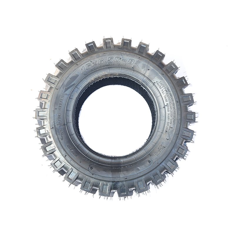 High Quality Universal Accessories Customizable Winter Snow Tyre ATV Tires Wheels 16x6.50-8 for Snow Pusher Wheels