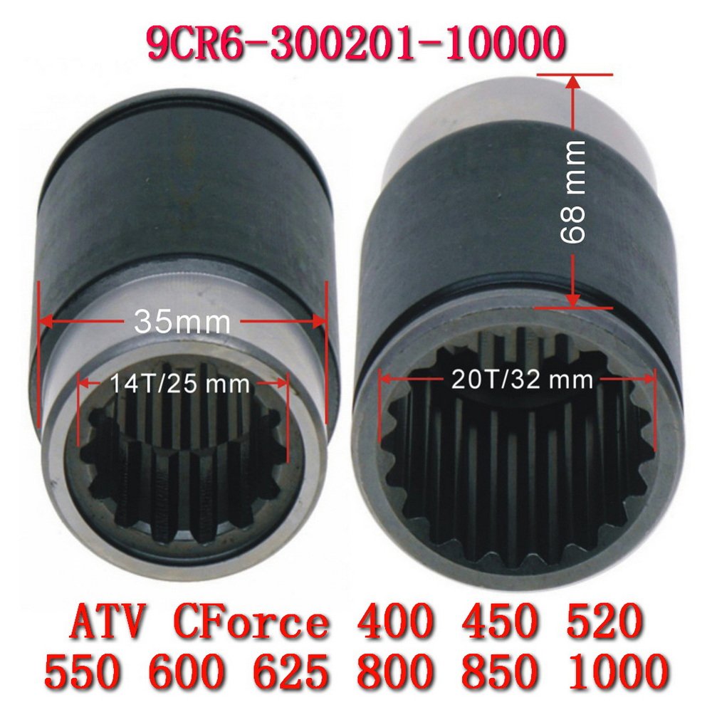 CF600 CF625 ATV PART 400cc 550cc 600cc ENGINE Drive Sleeve, Engine for 9CR6-300201-10000 CFMoto CForce UForce 600