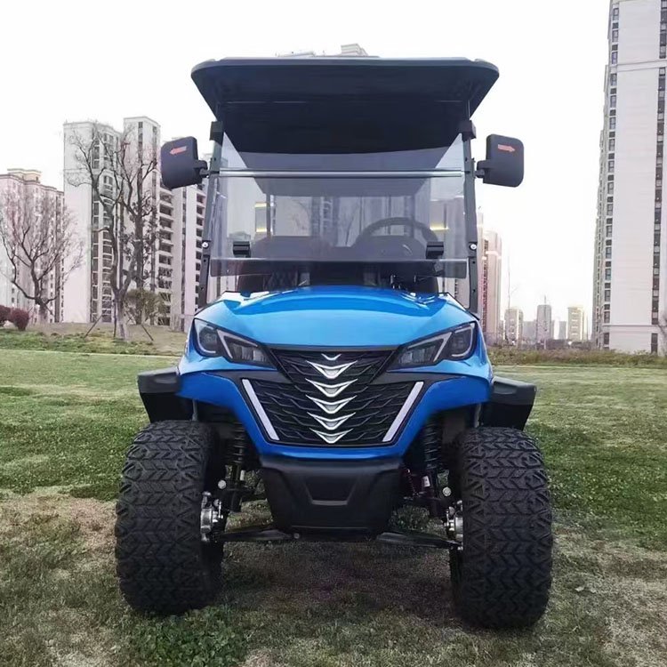 48v 60v 72v Electric Lifted Golf Cart 2 4 6 4 Person Off-Road Buggy For Hunting With Lithium/Lead Battery