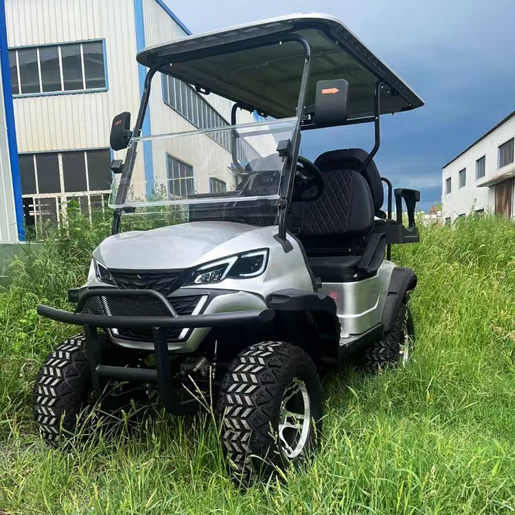 48v 60v 72v Electric Lifted Golf Cart 2 4 6 4 Person Off-Road Buggy For Hunting With Lithium/Lead Battery