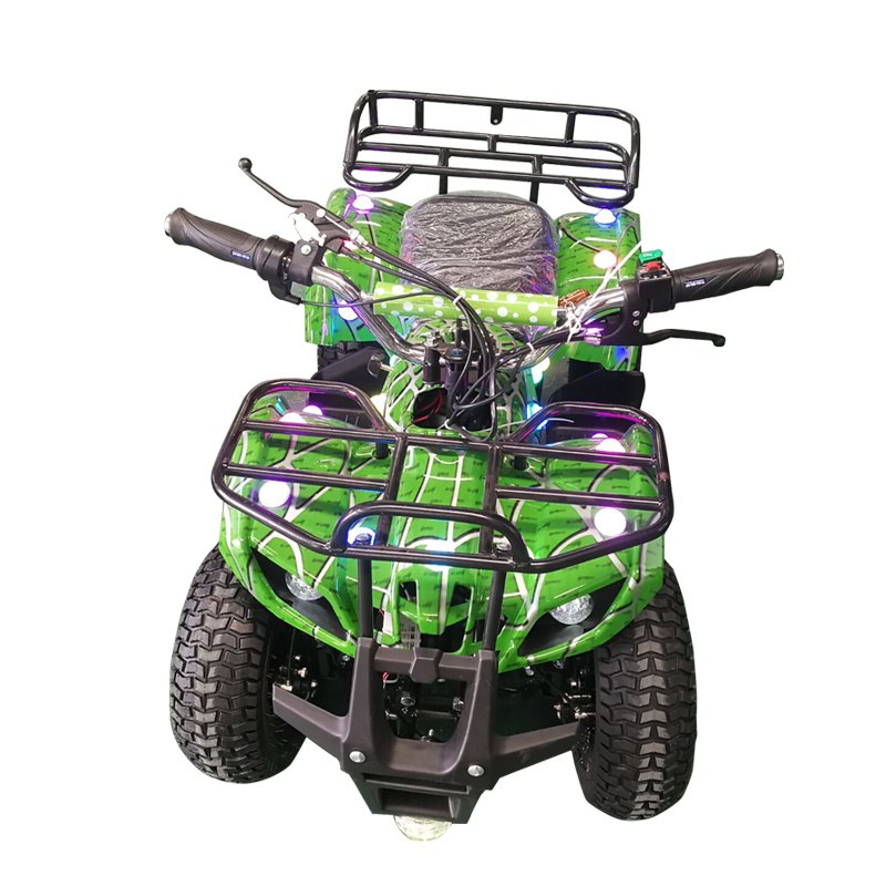 Mini Electric ATV Small Double Off-road Vehicle square Rental Four-wheel Mountain Bike Children's Toy Battery Car Bumper Car