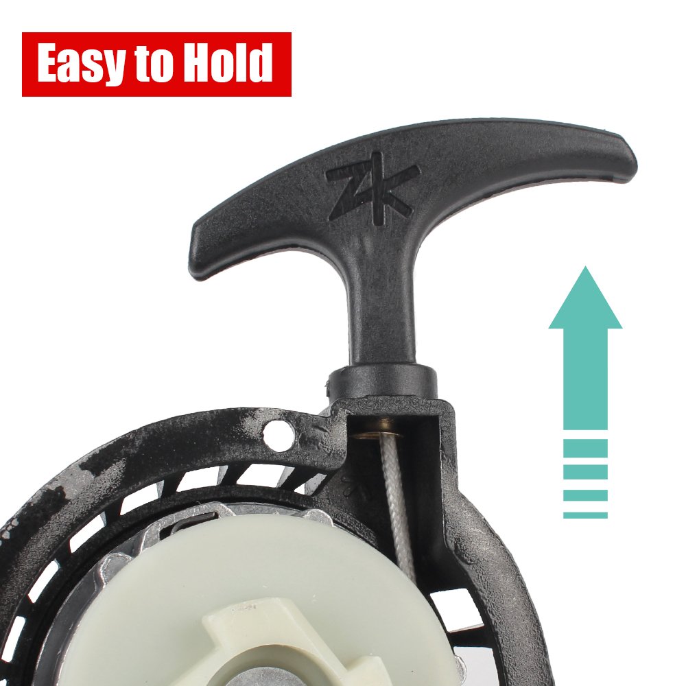 47cc 49cc Aluminum Alloy Easy Pull Starter Easy for 2 Stoke Pocket Bike Mini Moto ATV Quad Dirt Pit Bike Engine Parts