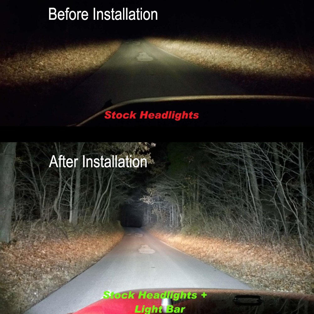 22 32 42 52 Inch 7D LED Light Bar Offroad 4x4 Combo Beam Led Work Light Bar 12V 24V Tractor Boat Off Truck SUV ATV 4WD Led Bar