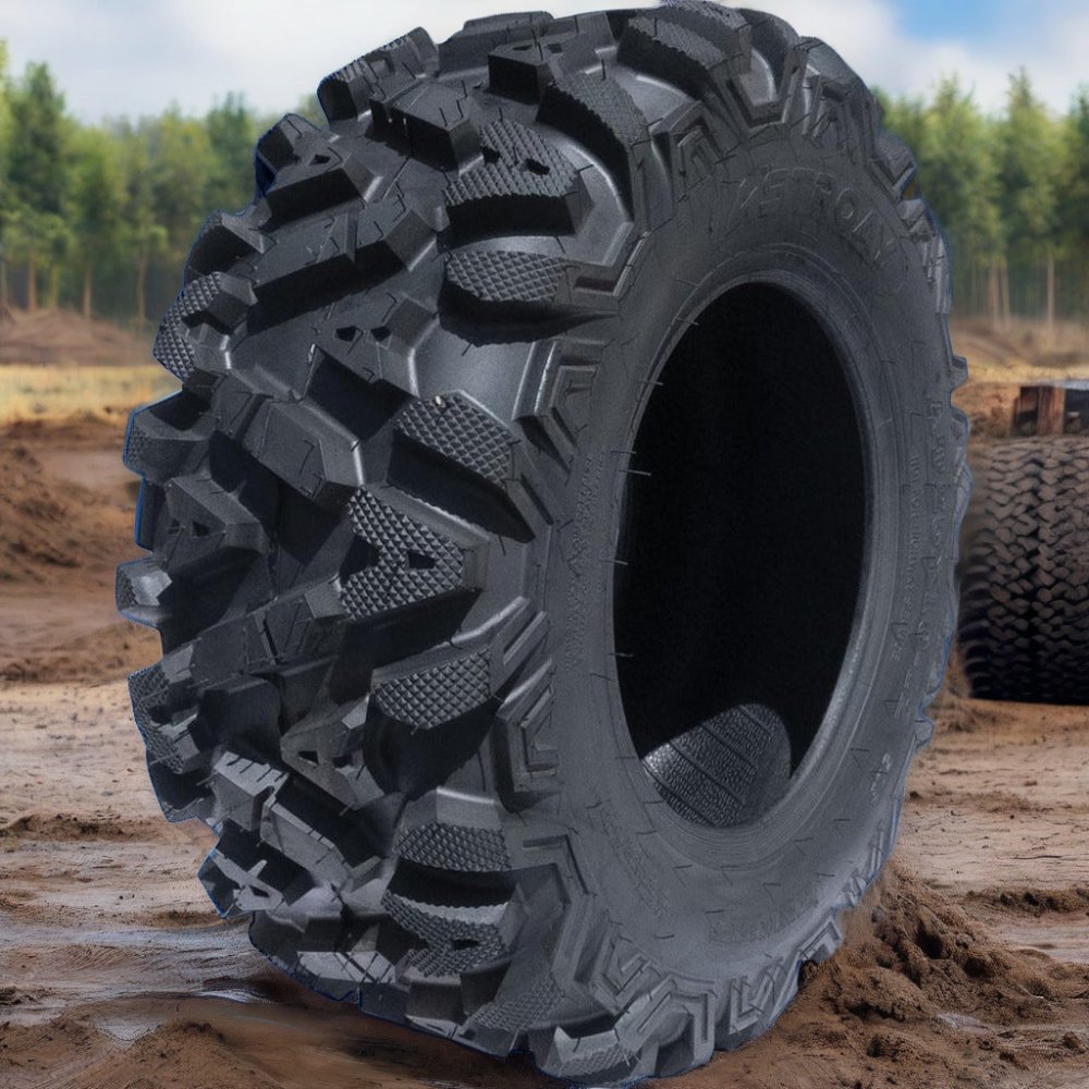 25x10 -12 ATV Tires Wide Footprint for Superior Traction Atv and Utv Tires