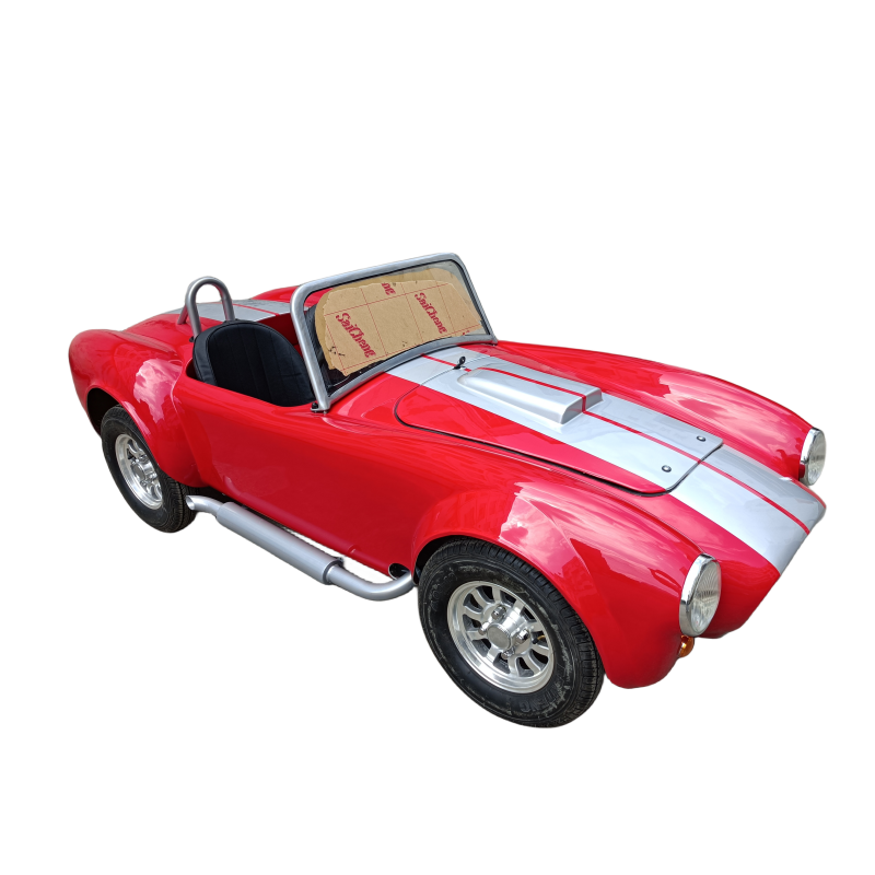Electric 1500W Mini Cobra Car 2 Seats Shelby Cobra Car 1500W Beetle ATV Mini Hot Rod Car Go Kart