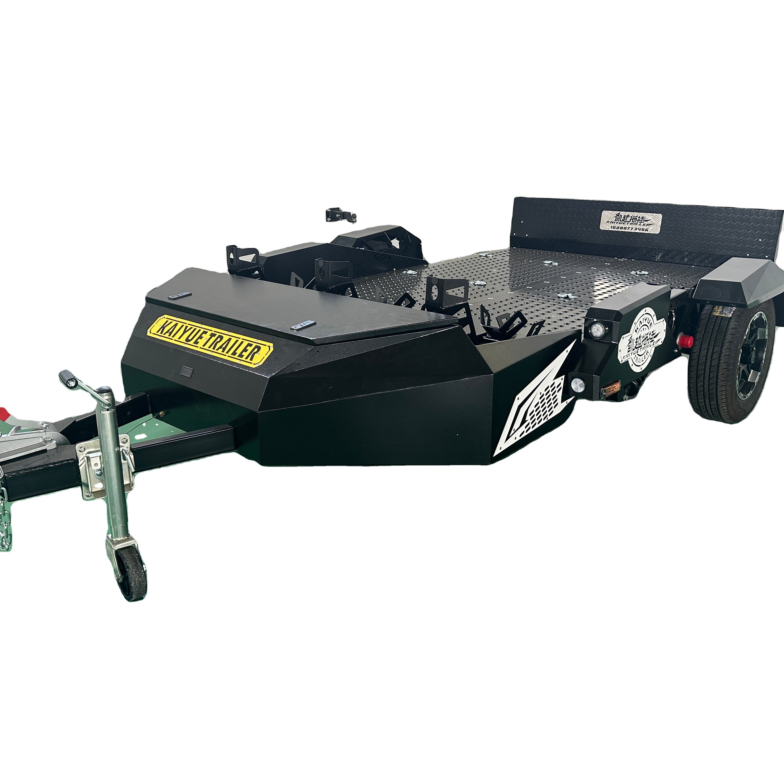 Electric Elevator Teardrop Travel Trailers for Motorcycles & ATVs for Outdoor Adventure & Travel