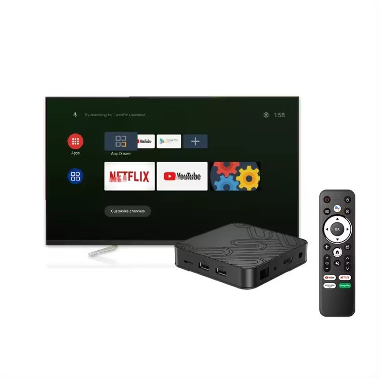Cheapest Android 12 Tv Box IATV Allwinner H618 Smart TV Box ATV 2g 8g Internet 4K Set Top Box Z8 Pro