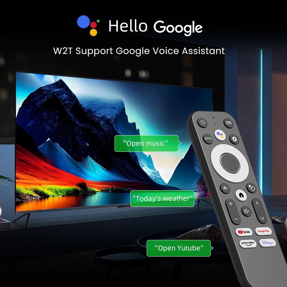 2023 Android Box Set-top Box HK1 RBOX W2T ATV Android 11.0 4K Smart TV Box Amlogic S905w2 Media Player 2GB 16GB ATV Voice Remote