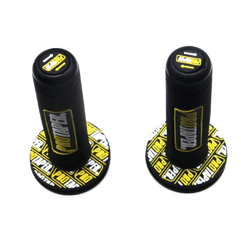 Motorcycle Dirt Pit Bike ATV Quad Racing Bike PRO Handle Grips Handlebar with Bar Pads Motorcycle Handlebar Grips