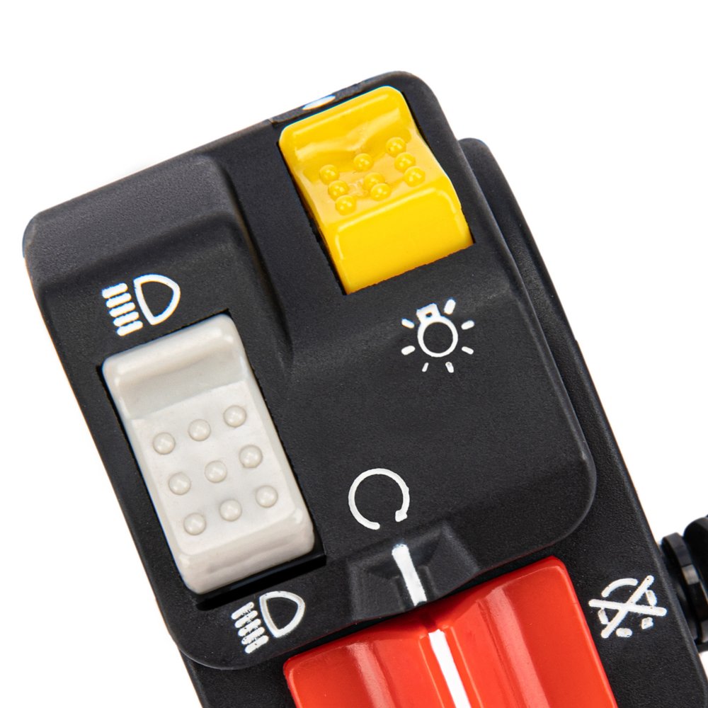 RUNTONG Left Handle Start Stop Switch for 1999-2004 Honda ATV FOURTRAX 400 TRX 400EX TRX400EX 35020-HN1-000 Handlebar Switch