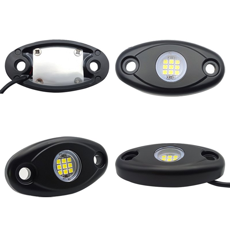 Lead High Quality 12v LED IP67 Waterproof LED Green Color Rock Light Pod for Mini Truck ATV