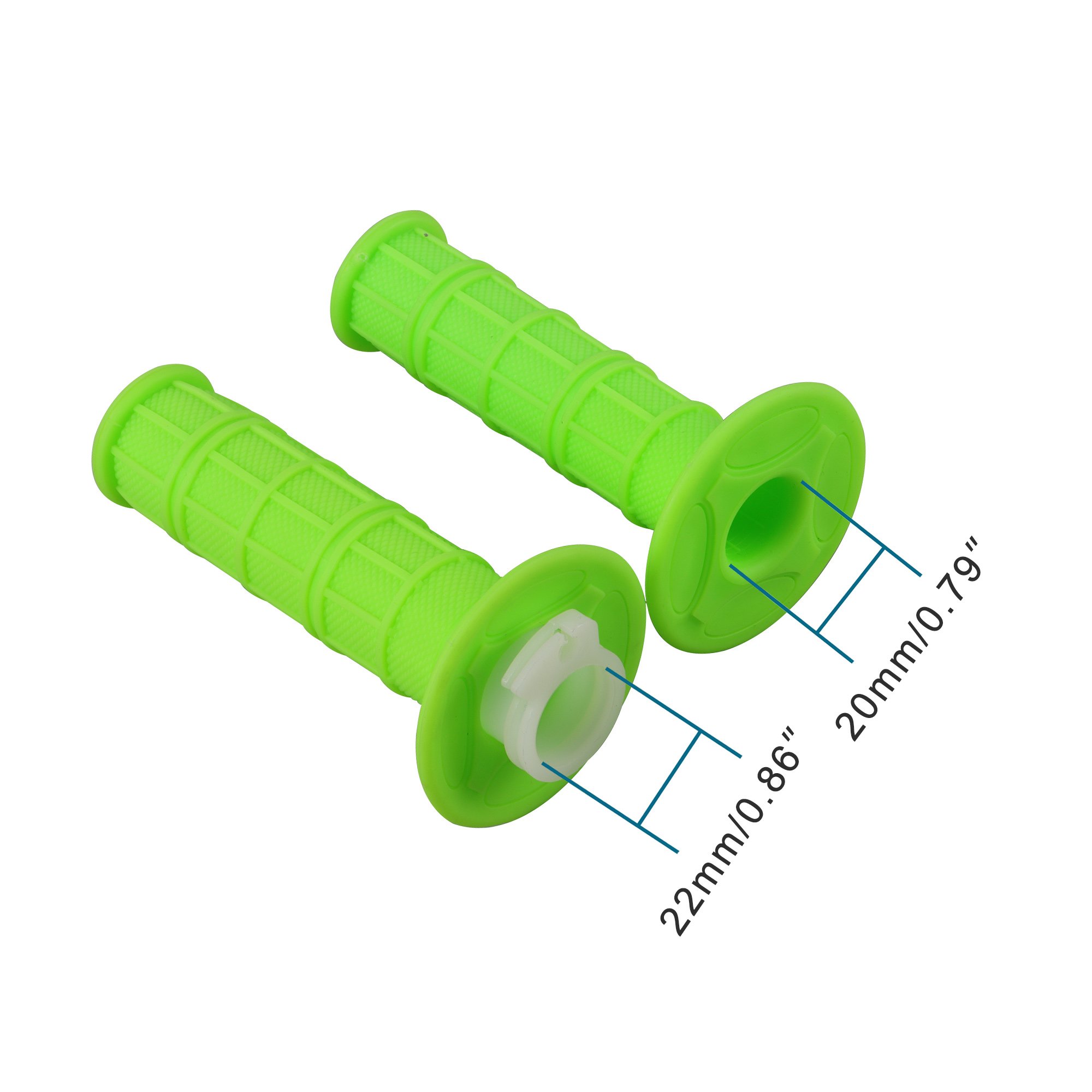 GOOFIT Motorcycle Handlebar Twist Throttle Grip 7/8" 22mm Fit for 50cc 90cc 110cc 125cc 150cc 200cc 250cc ATV Quad Pit Bike