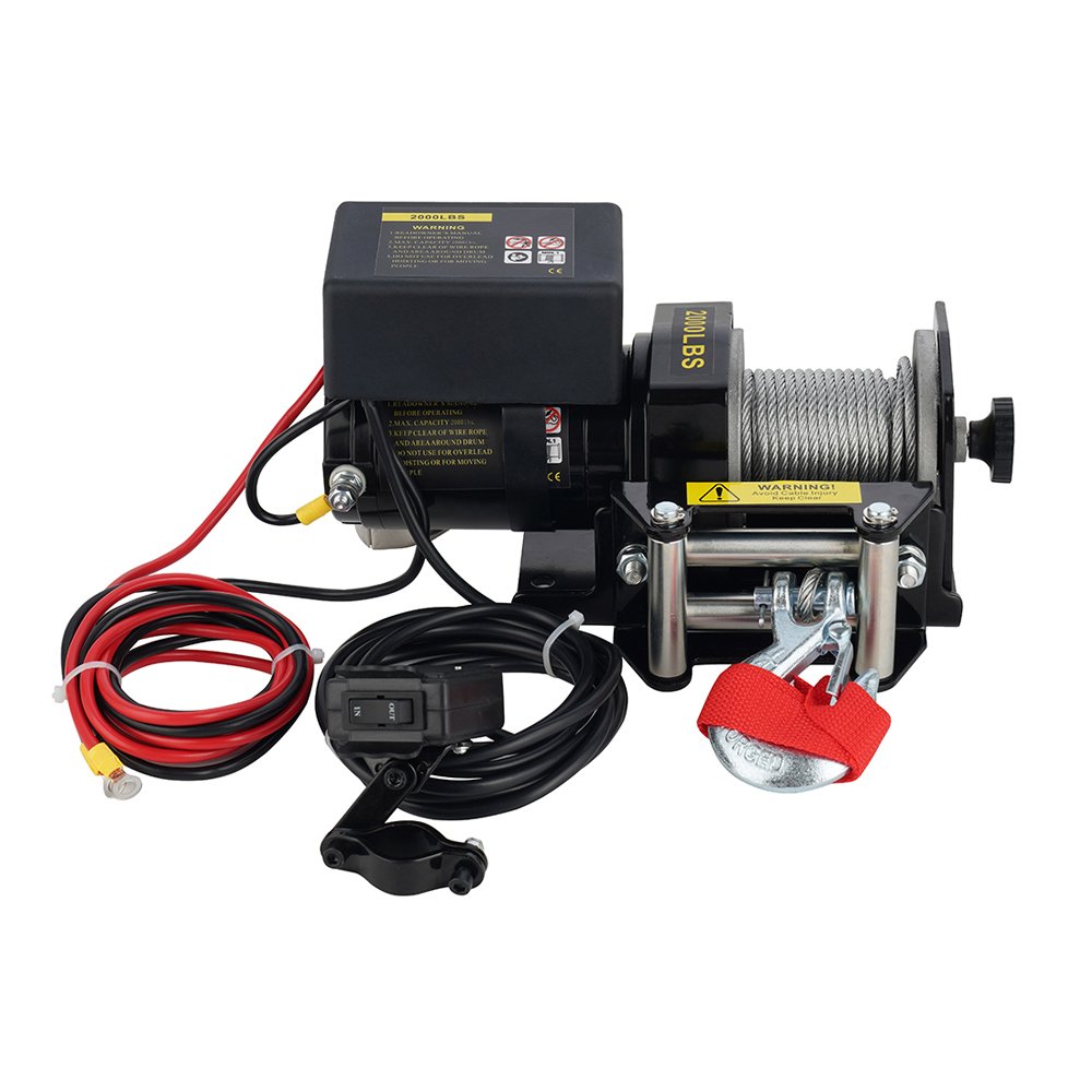 2000lbs Best ATV Winches with Winch Accessories for Sale