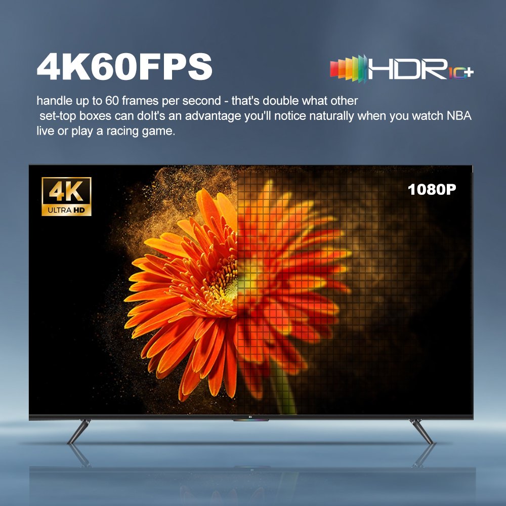 2025 new tv box XS97 ATV Mini Android 12 AV1 set top box support customization best price 2GB ram 16GB eMMc