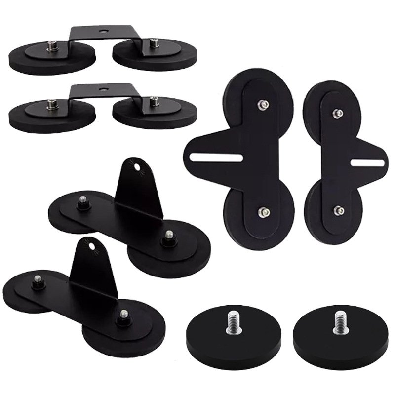 4X4 ATV Road Roof Spotlight Modification LED Work Light Car LED Light Bar Magnet Bracket Mount Strong Magnetic Base New