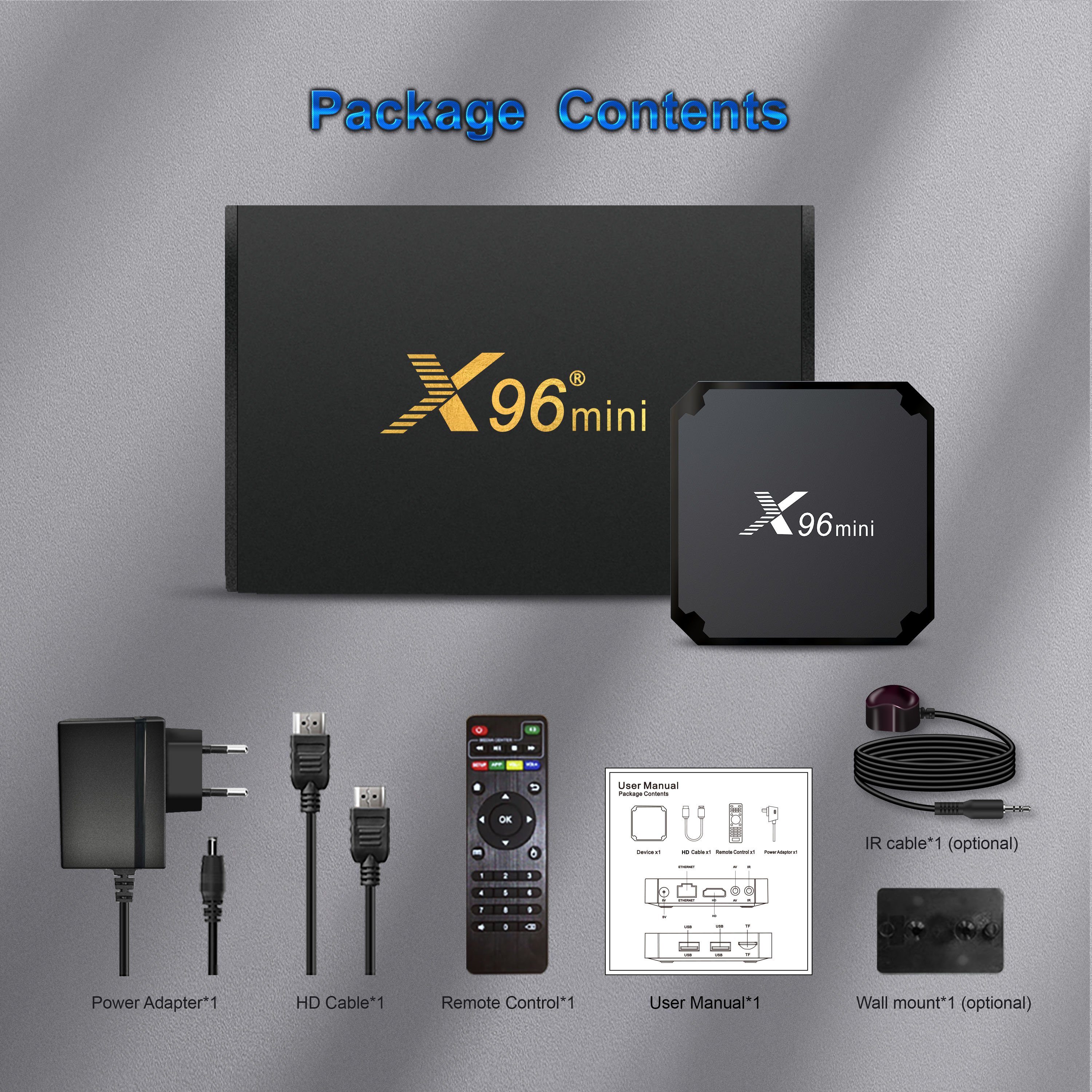 2024 High-quality Smart TV Box X96 Certified Android 12 with 5G WiFi Quad Core Processor 4K Streaming Android Operating System