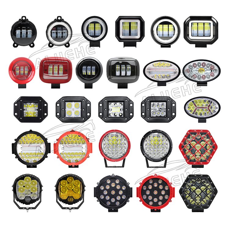 Auto Lighting System Super Bright 12V 24V Led Bulb off Road Light 48W 27W 42W 126W 4X4 LED Work Light for ATV UTV SUV