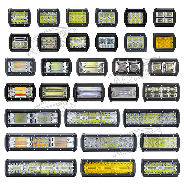 Auto Lighting System Super Bright 12V 24V Led Bulb off Road Light 48W 27W 42W 126W 4X4 LED Work Light for ATV UTV SUV