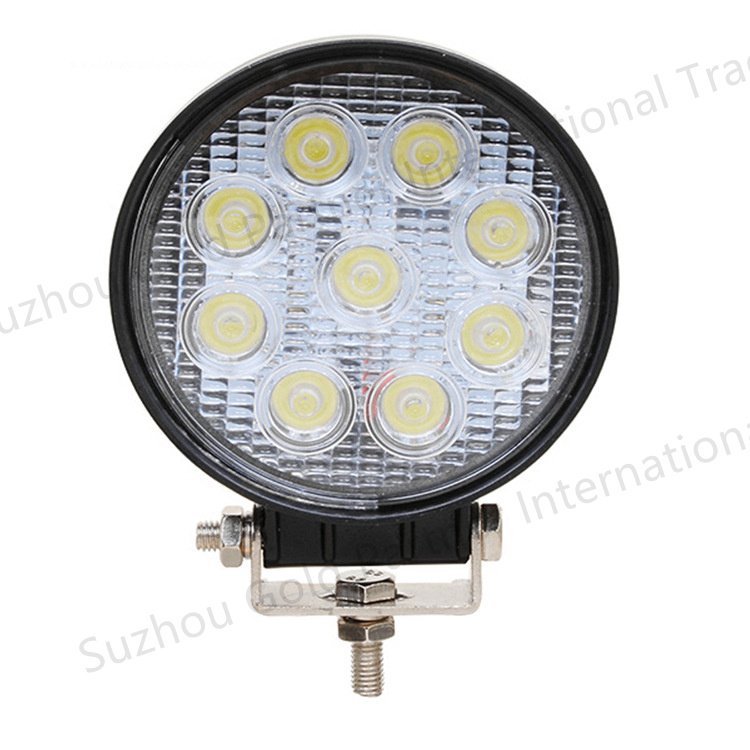6D Lens 5 Inch 30W Round Square Flood Beam Led Work Light for Motorcycle SUV Car 4x4 Truck Offroad 12V Fog Lights