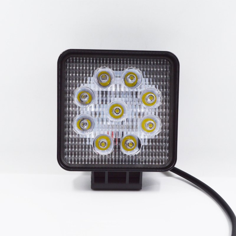 6D Lens 5 Inch 30W Round Square Flood Beam Led Work Light for Motorcycle SUV Car 4x4 Truck Offroad 12V Fog Lights