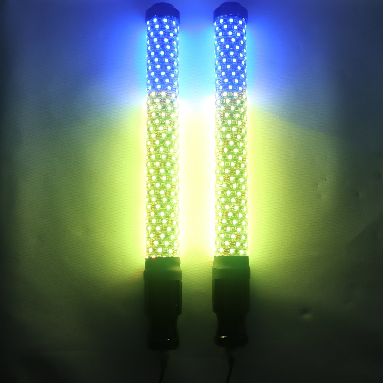 RF Remote Control 2FT RGB LED Whip Light Chasing Lights Antenna Whips for Can Am ATV UTV RZR Polaris
