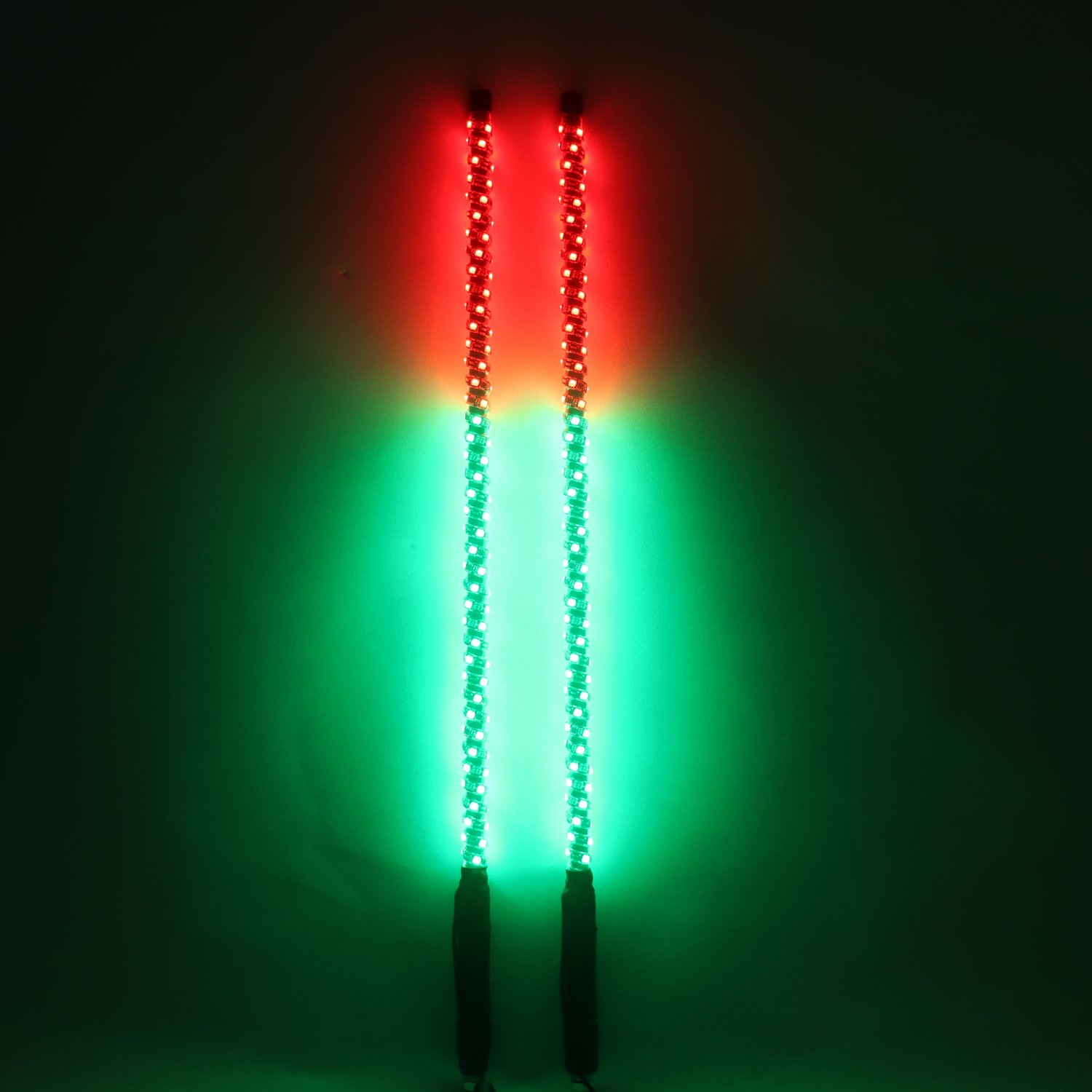 Best Value Atv Light Led Whip 3FT Whip Lights Remote App LED Antenna Light for UTV RZR