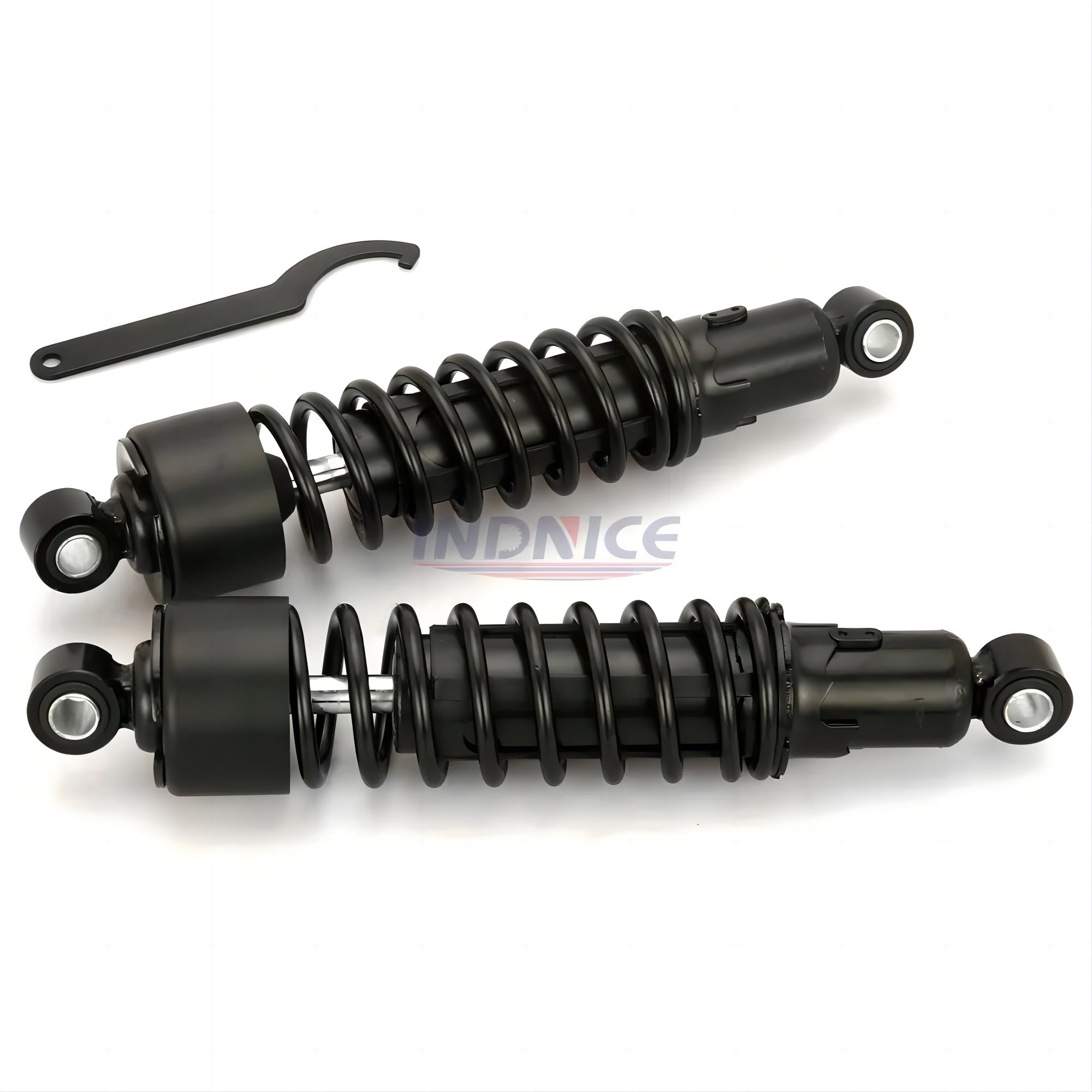 Black CNC Universal 298mm 12'' Motorcycle ATV Scooter Rear Shock Absorbers Suspension Cushion for Harley Sportster 883 Roadster