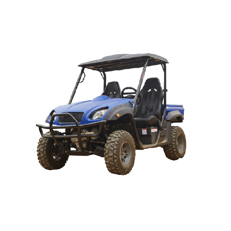 electric 4WD UTV 2 passenger sand buggy hunting golf cart both lead acid battery and lithium battery available 72V
