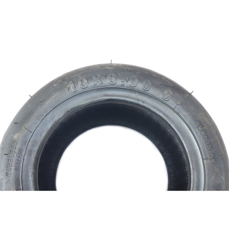 6Inch City Road off Road Widened Vacuum Tyres for Motorcycle Tubeless Tire 10*6.00-6 Scooter Motor Special Tyre