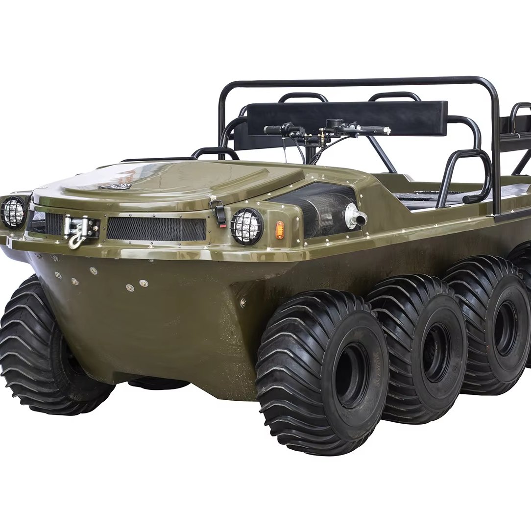 ATV/UTV HSD-BV228 8x8 Wheel Tire Amphibious All-Terrain Amphibious Gasoline Personnel Carrier Special Transportation