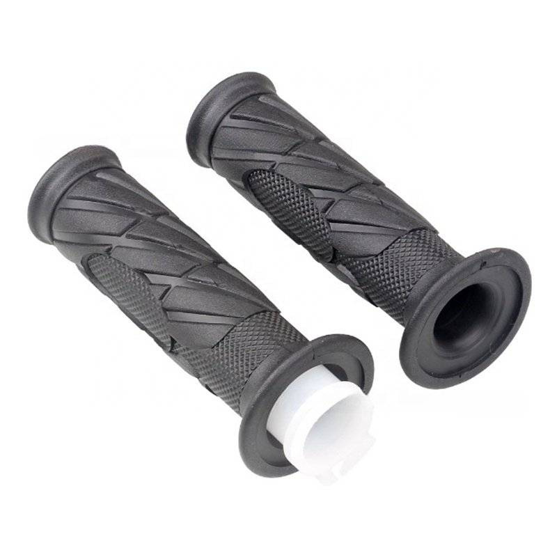 Universal 7/8" 22mm Motorcycle Handle Grip Non Slip Rubber Throttle Grip for ATV GY6 Scooter