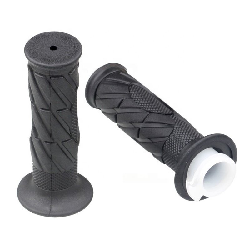 Universal 7/8" 22mm Motorcycle Handle Grip Non Slip Rubber Throttle Grip for ATV GY6 Scooter